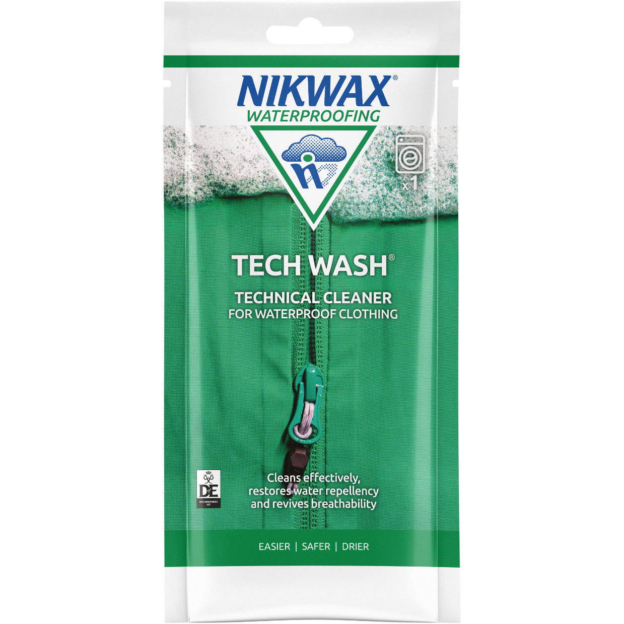 2026 Nikwax Tech Wash Wash-In 100Ml Pouch NW100182
